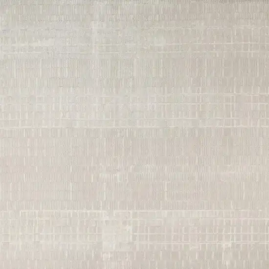 Ivory Abstract Area Rug Photo 4