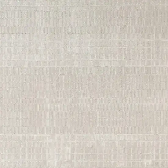 Ivory Abstract Area Rug Photo 3