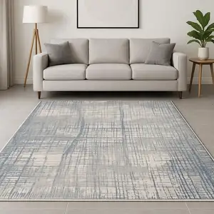 Photo of Ivory Abstract Area Rug