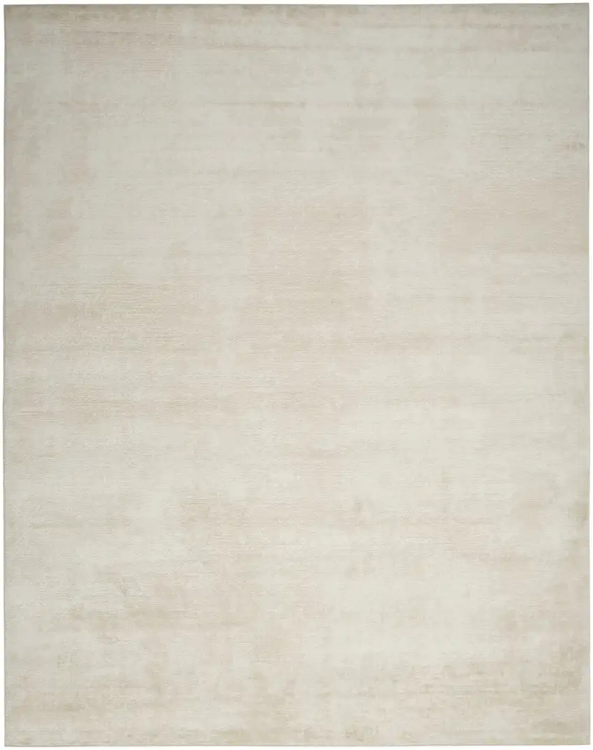 Ivory Abstract Area Rug Photo 7