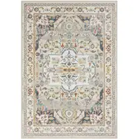 Photo of Ivory Abstract Area Rug