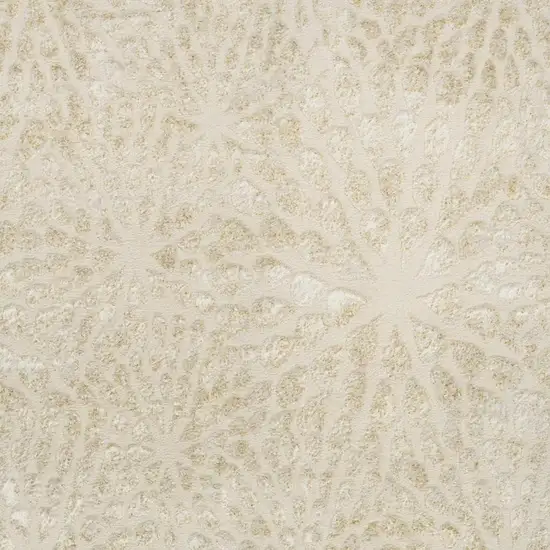 Ivory Abstract Area Rug Photo 3