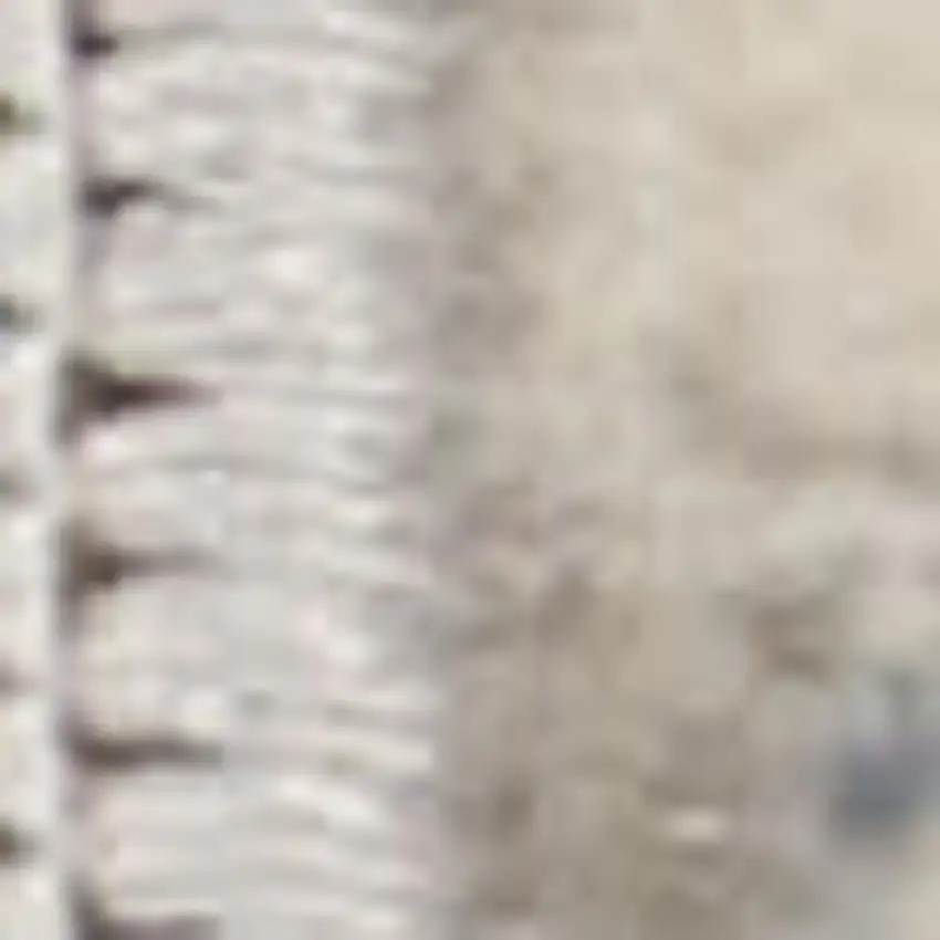 Ivory Abstract Power Loom Area Rug Photo 2