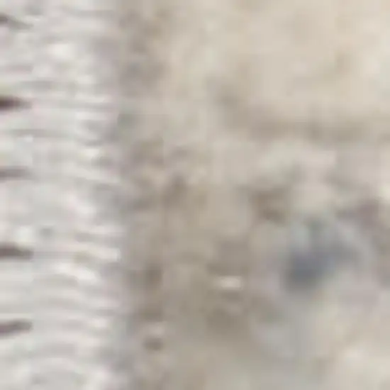 Ivory Abstract Power Loom Area Rug Photo 2