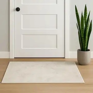 Photo of Ivory Abstract Power Loom Area Rug