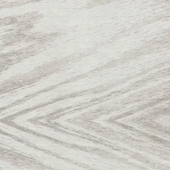 Ivory And Beige Abstract Washable Area Rug With UV Protection Photo 4