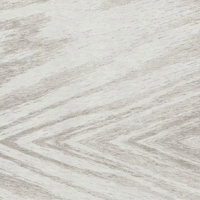 Ivory And Beige Abstract Washable Area Rug With UV Protection Photo 4