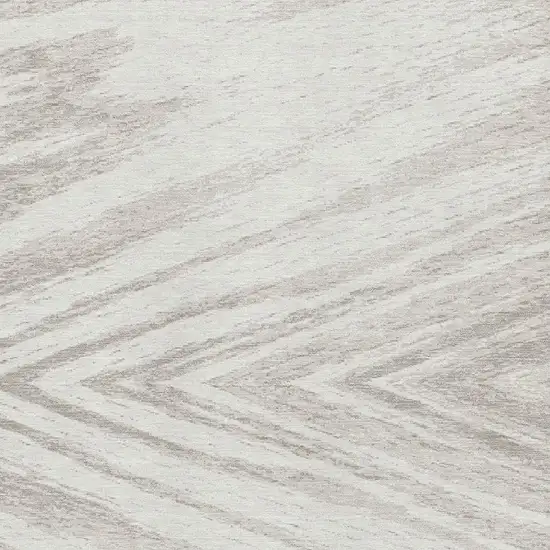 Ivory And Beige Abstract Washable Area Rug With UV Protection Photo 3