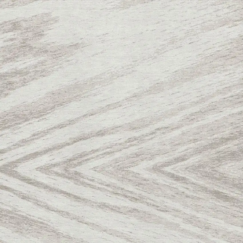 Ivory And Beige Abstract Washable Area Rug With UV Protection Photo 3