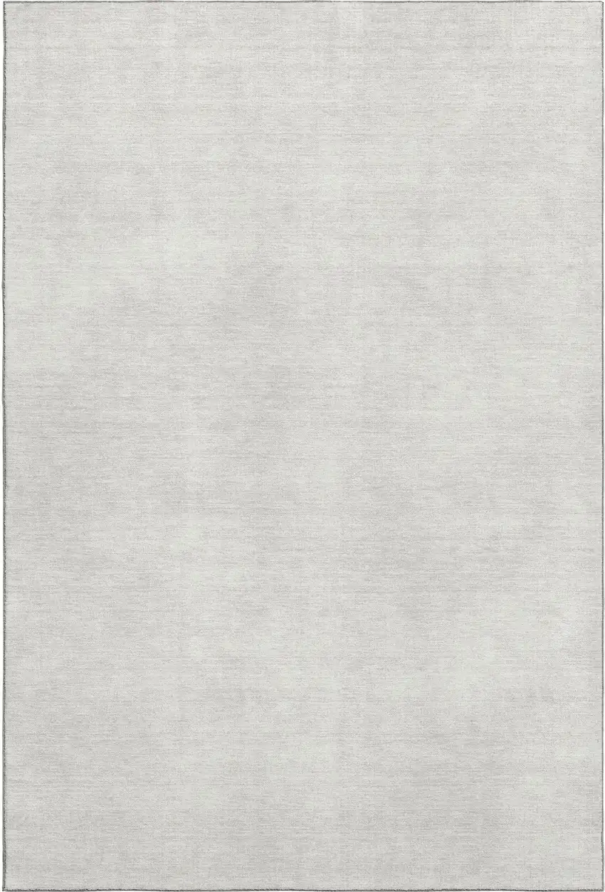 Ivory And Beige Abstract Washable Area Rug With UV Protection Photo 6