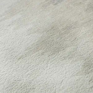 Photo of Ivory And Beige Abstract Washable Area Rug With UV Protection