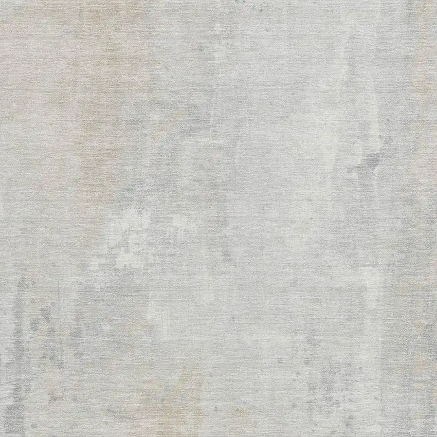 Ivory And Beige Abstract Washable Indoor Outdoor Area Rug Photo 3