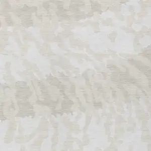Photo of Ivory And Beige Animal Print Washable Indoor Outdoor Area Rug