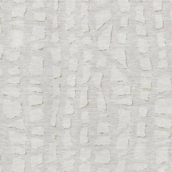 Ivory And Beige Cobblestone Washable Area Rug With UV Protection Photo 3