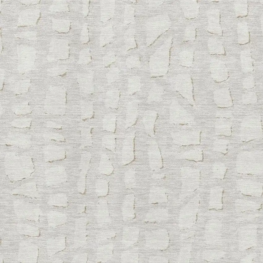 Ivory And Beige Cobblestone Washable Area Rug With UV Protection Photo 3