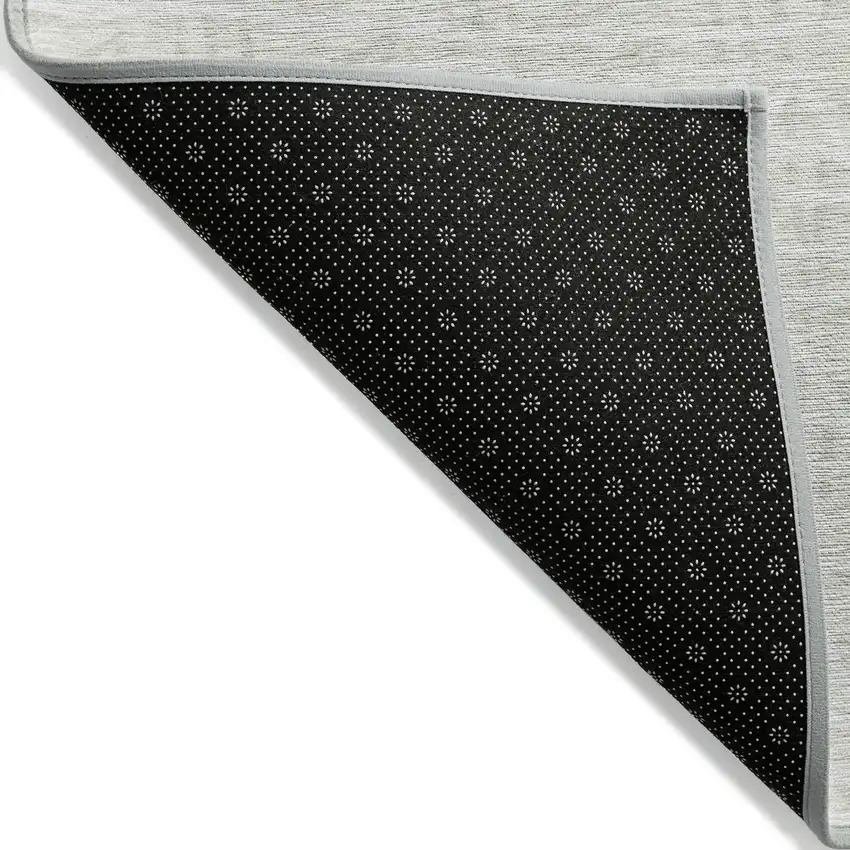 Ivory And Beige Geometric Washable Indoor Outdoor Area Rug Photo 3