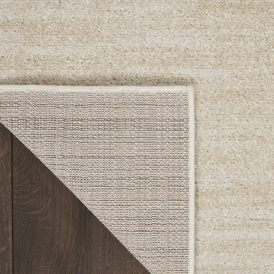 Beige And Ivory Indoor Outdoor Area Rug Photo 9