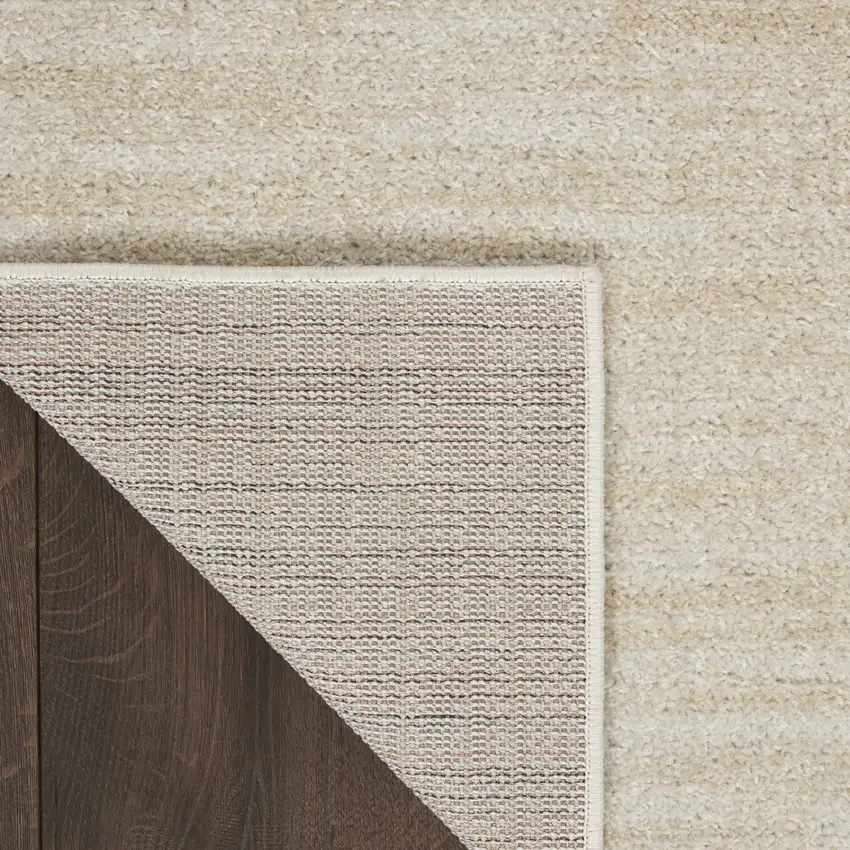 Beige And Ivory Indoor Outdoor Area Rug Photo 9