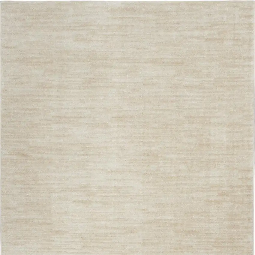 Beige And Ivory Indoor Outdoor Area Rug Photo 7