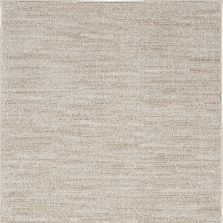 Ivory And Beige Non Skid Indoor Outdoor Area Rug Photo 4