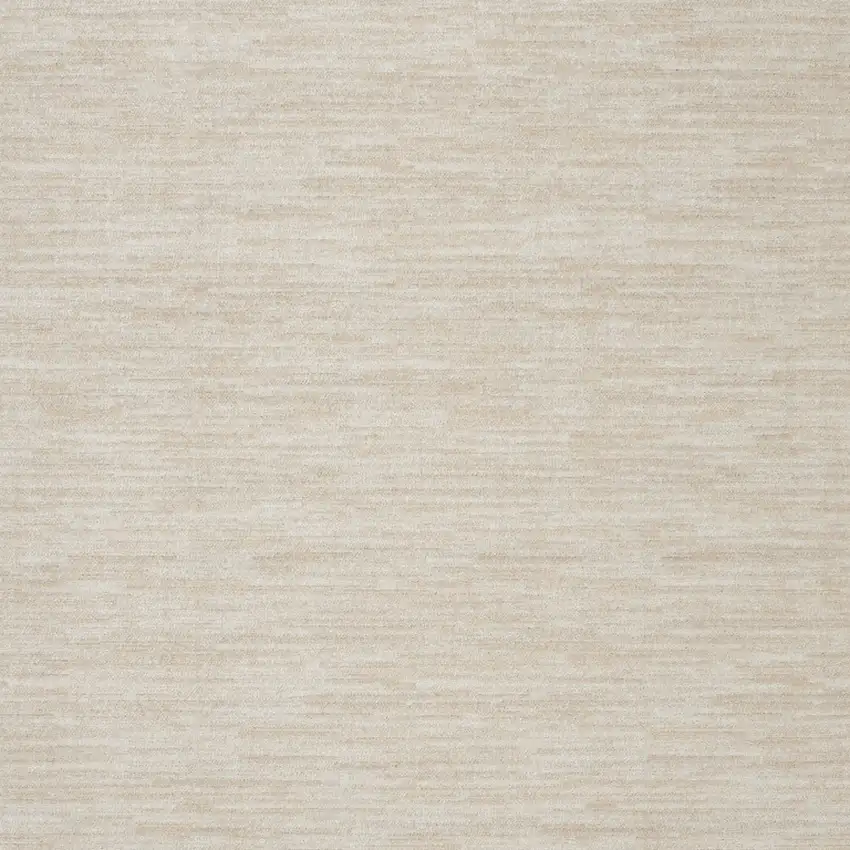 Ivory And Beige Square Non Skid Indoor Outdoor Area Rug Photo 3