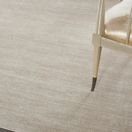 Beige And Ivory Square Indoor Outdoor Area Rug Photo 7