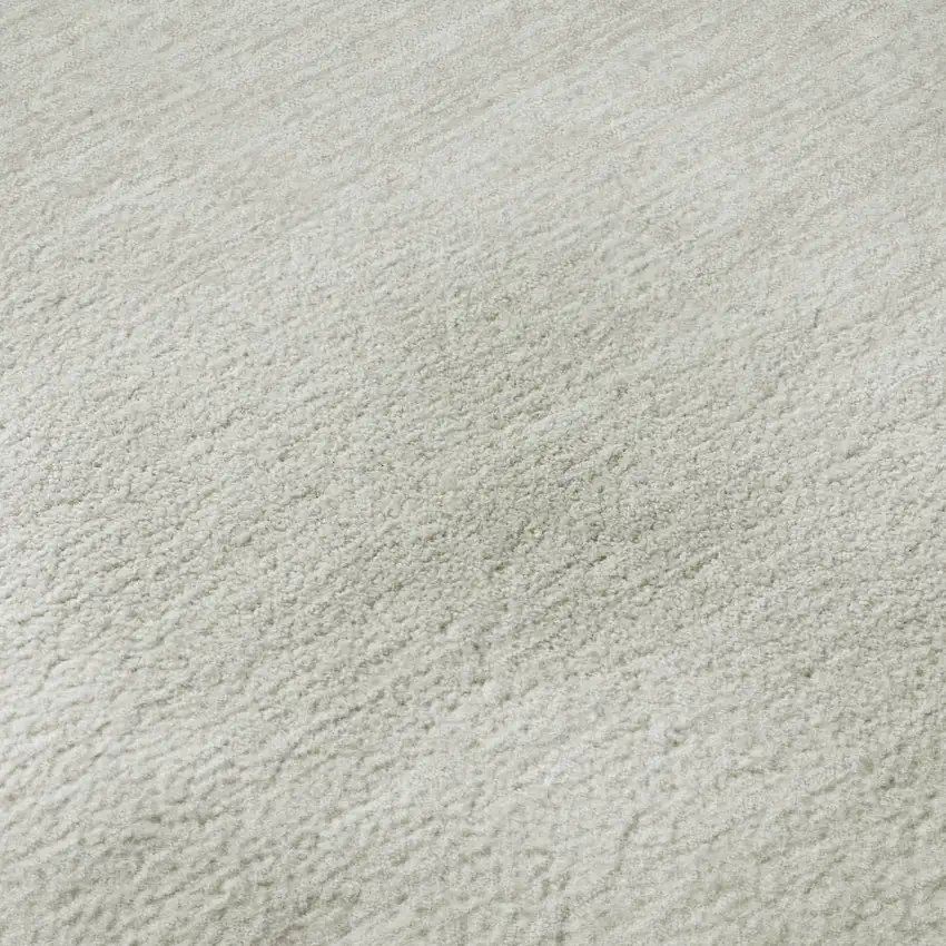 Ivory And Beige Striped Washable Area Rug With UV Protection Photo 1