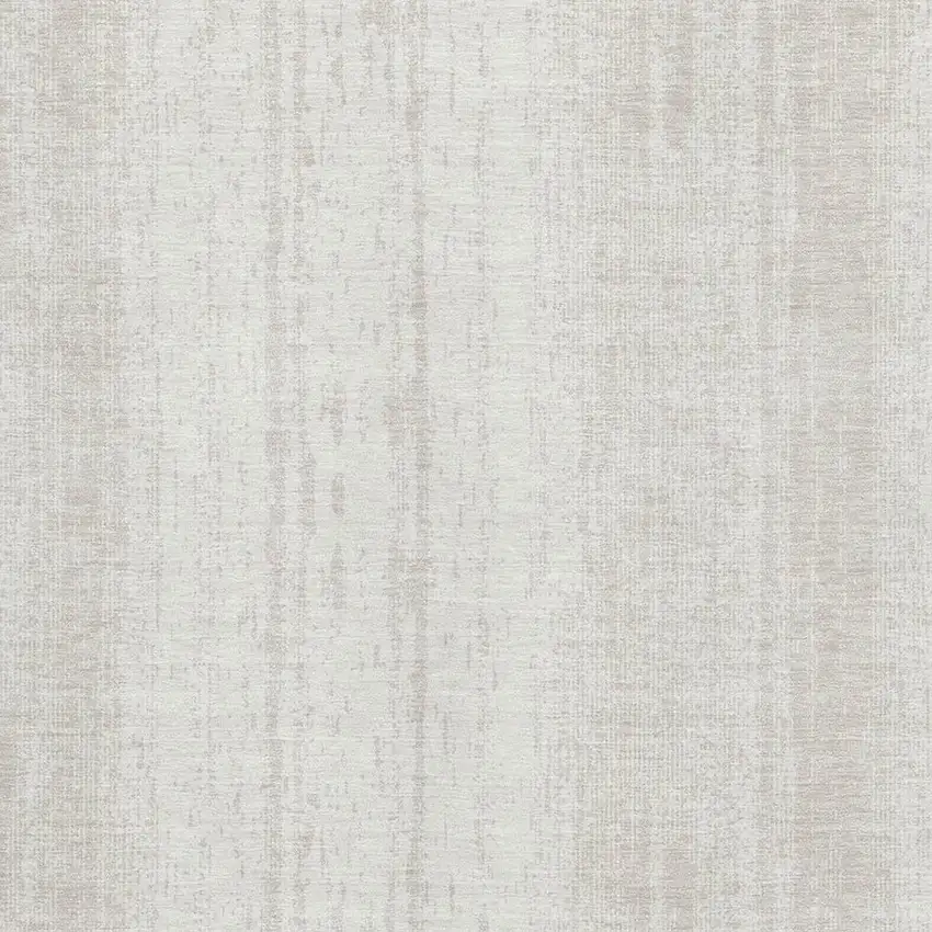 Ivory And Beige Striped Washable Area Rug With UV Protection Photo 4