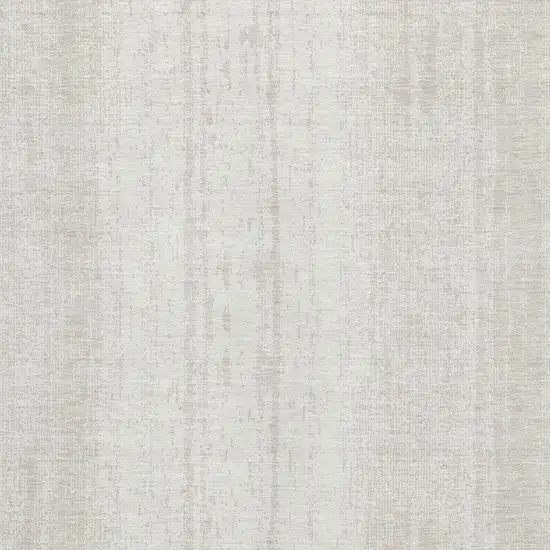 Ivory And Beige Striped Washable Area Rug With UV Protection Photo 4