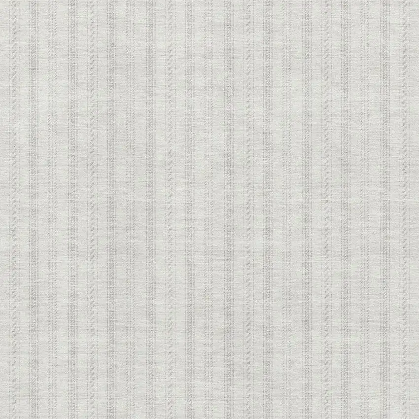 Ivory And Beige Striped Washable Area Rug With UV Protection Photo 3