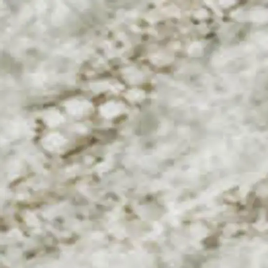 Ivory And Beige Striped Washable Area Rug With UV Protection Photo 2