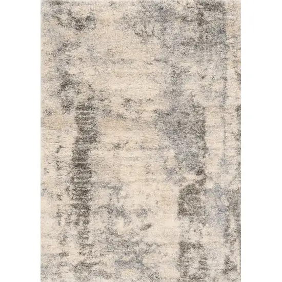 Ivory And Blue Area Rug Photo 2