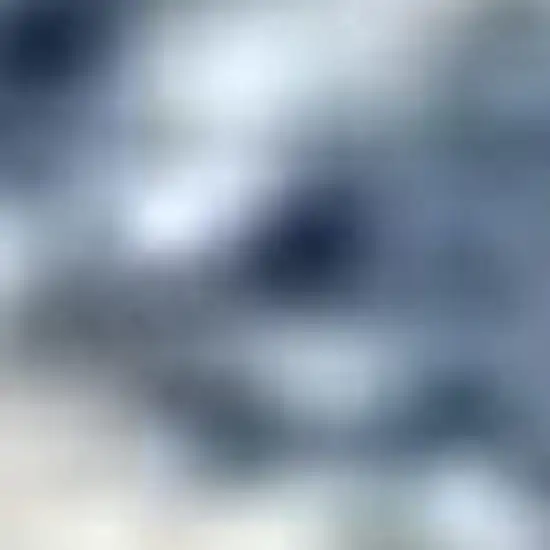 Ivory And Blue Geometric Washable Indoor Outdoor Area Rug Photo 3