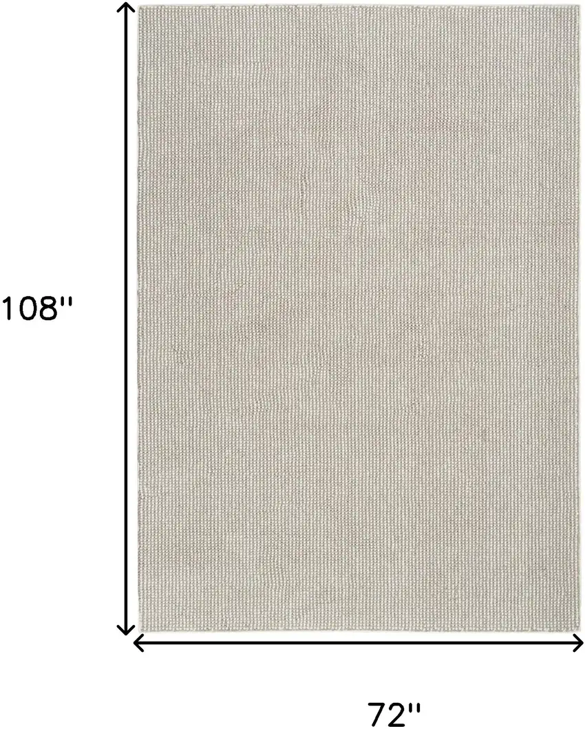 Ivory And Brown Abstract Area Rug Photo 3