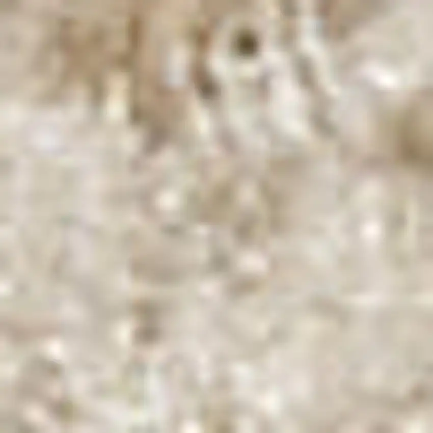 Ivory And Brown Geometric Area Rug Photo 2