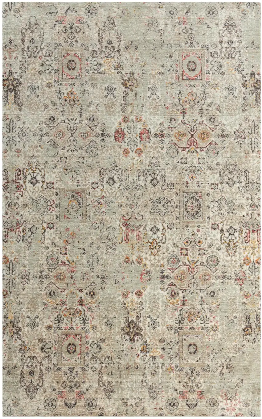 Ivory And Brown New Zealand Lambs Wool Oriental Hand Carved Handmade Area Rug Photo 1
