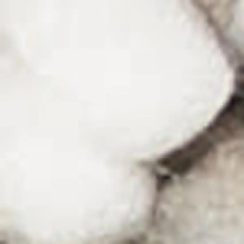 Ivory And Brown Striped Area Rug Photo 2