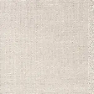 Photo of Ivory And Cream Hand Woven Square Rug