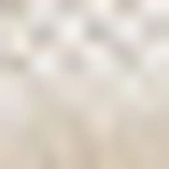 Ivory And Cream Striped Indoor Outdoor Area Rug Photo 2