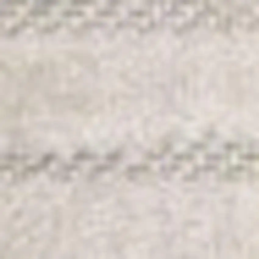 Ivory And Cream Striped Indoor Outdoor Area Rug Photo 2