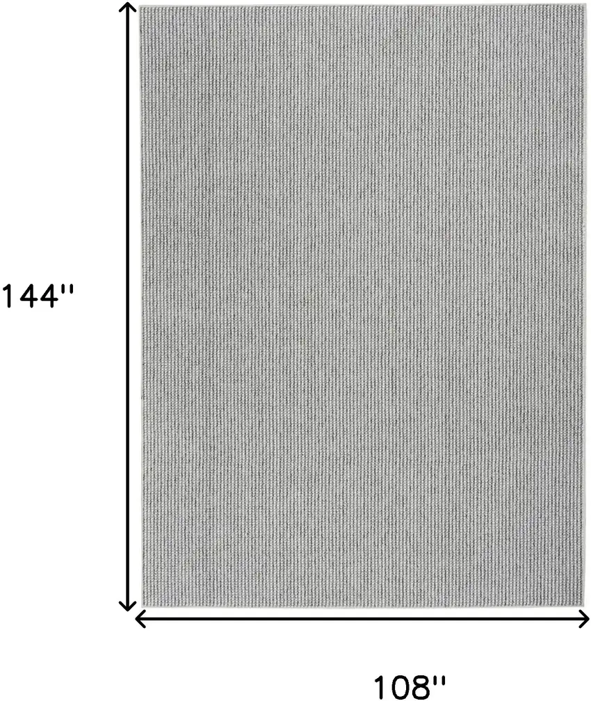 Ivory And Gray Abstract Area Rug Photo 3
