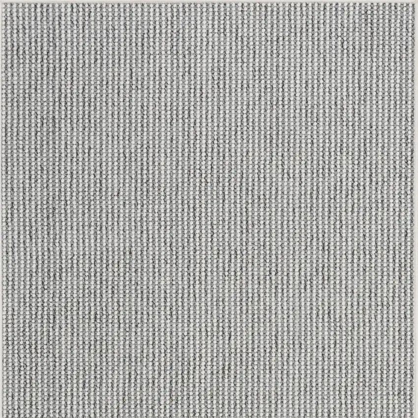 Ivory And Gray Abstract Area Rug Photo 9