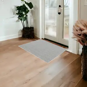 Photo of Ivory And Gray Abstract Area Rug