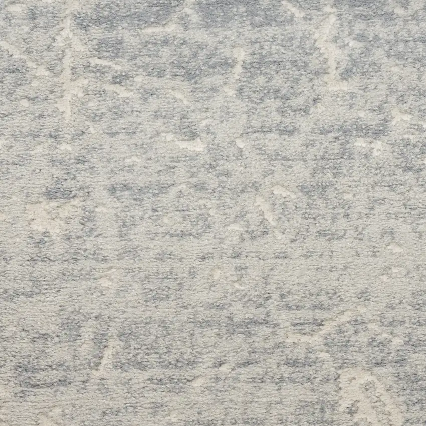 Ivory And Gray Abstract Area Rug Photo 4