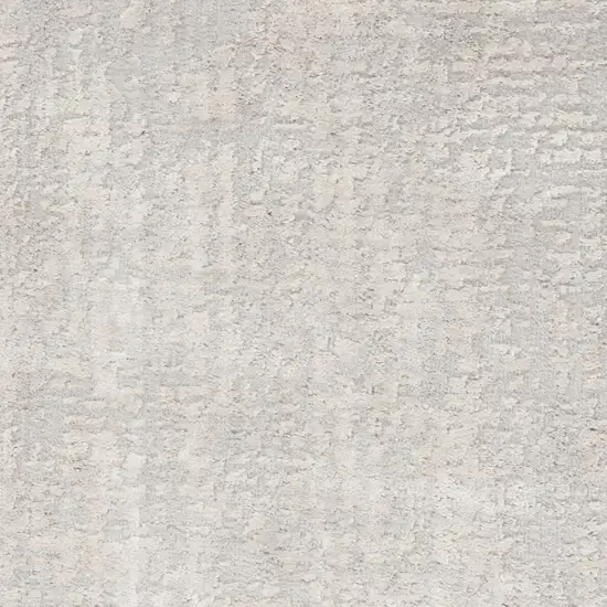 Ivory And Gray Abstract Area Rug Photo 3