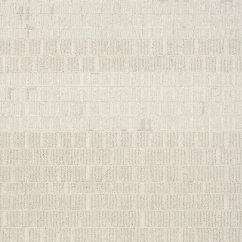 Ivory And Gray Abstract Area Rug Photo 7