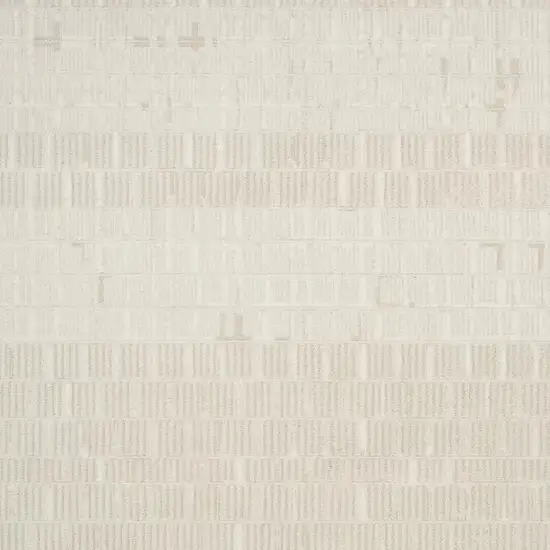 Ivory And Gray Abstract Area Rug Photo 3