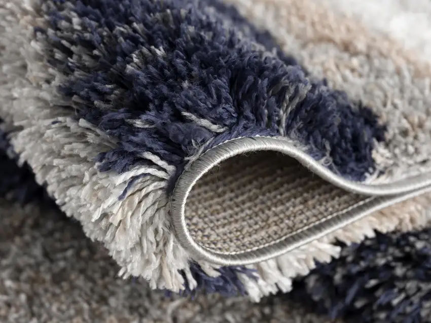 Ivory And Gray Abstract Area Rug Photo 5