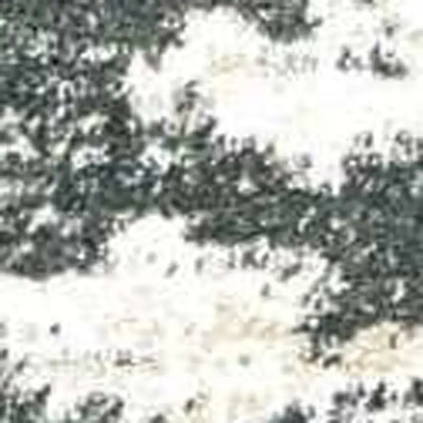 Ivory And Gray Abstract Non Skid Area Rug Photo 6