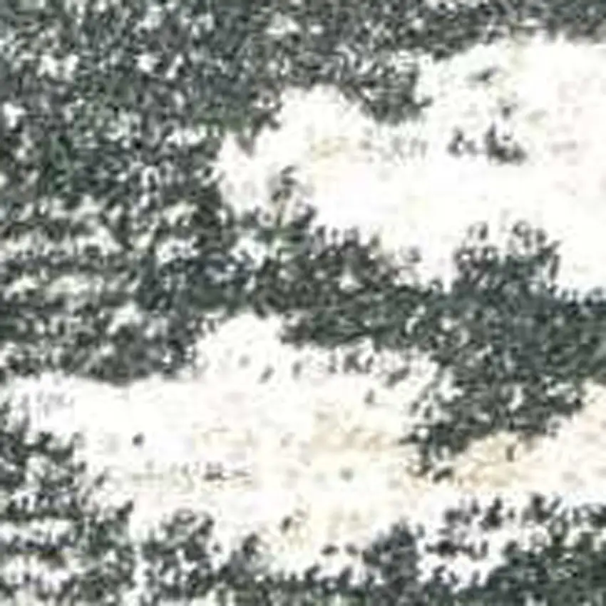 Ivory And Gray Abstract Non Skid Area Rug Photo 7